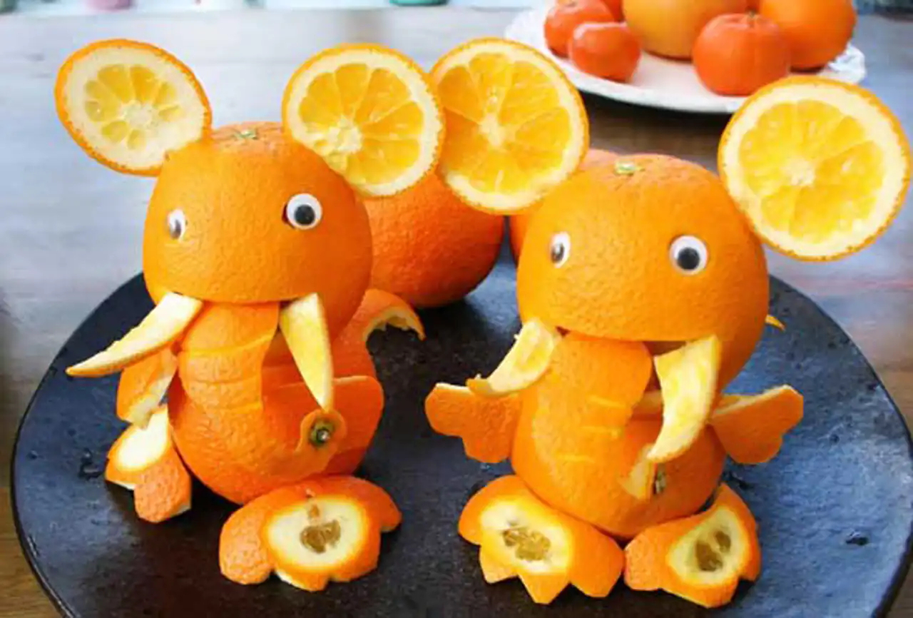 تزیین پرتقال شب یلدا + زیباترین دیزاین ها برای تزیین پرتقال شب یلدای امسال