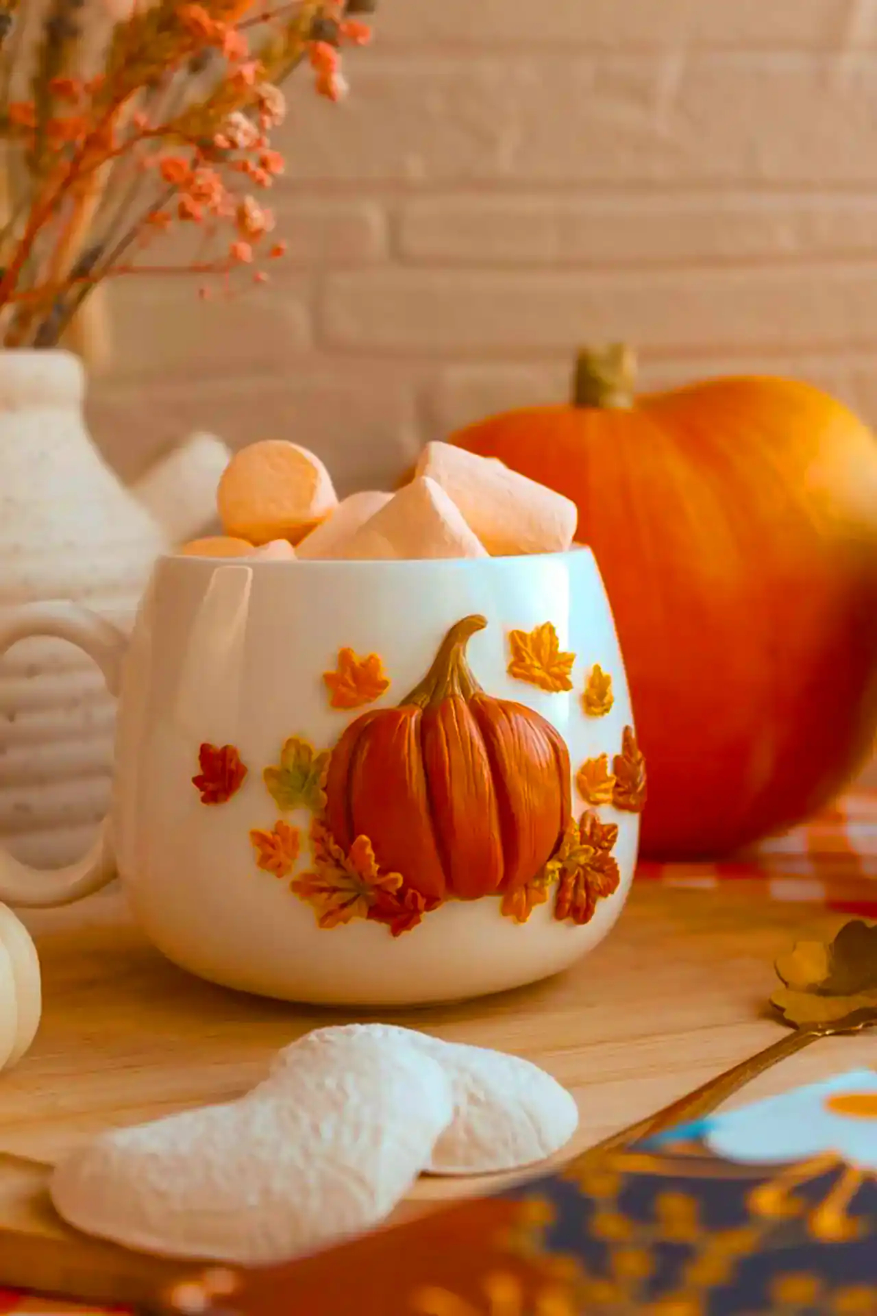 ماگ سرامیکی طرح پاییزی