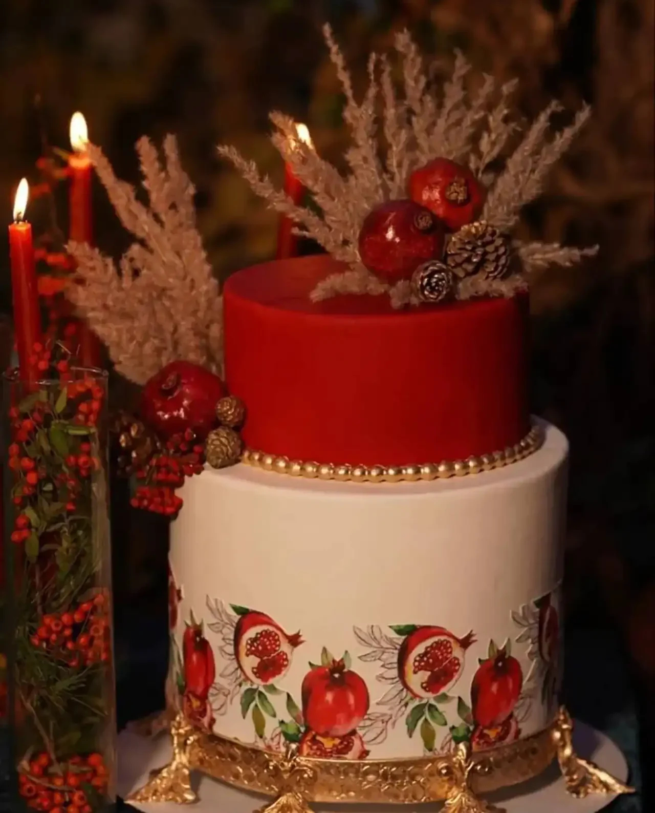 مدل‌های تزئینی جذاب برای کیک شب یلدا