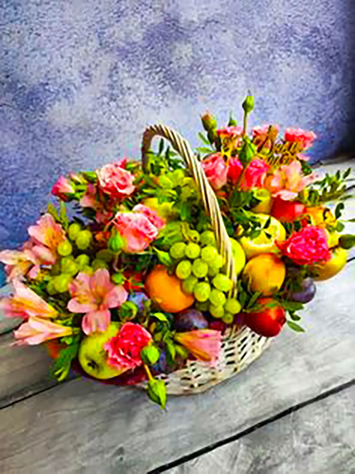 سبد میوه کادویی عروس