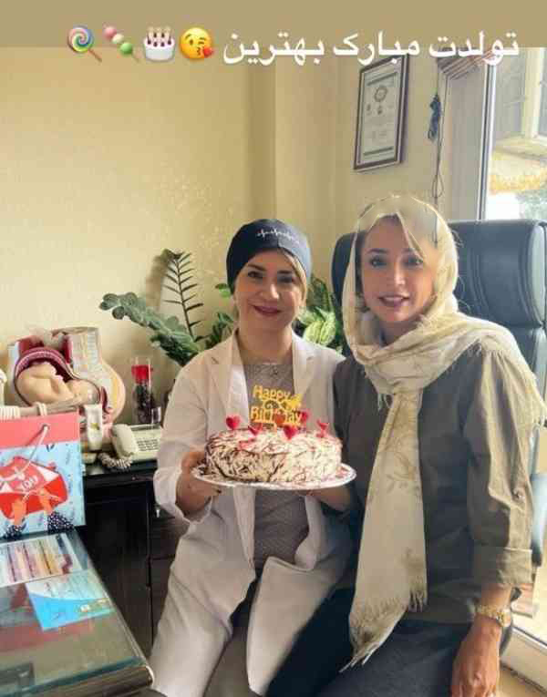 سورپرایز جالب شبنم قلی خانی برای جشن تولد خواهر دکترش