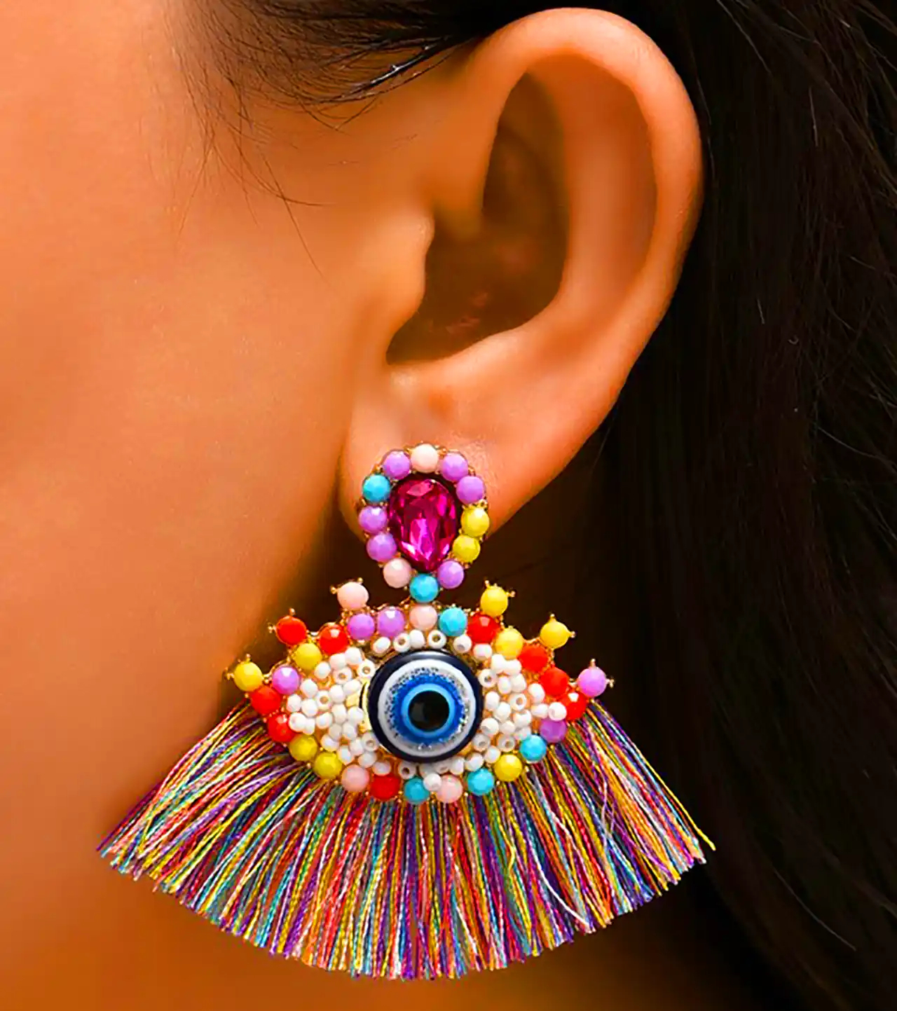 گوشواره دستساز بوهو