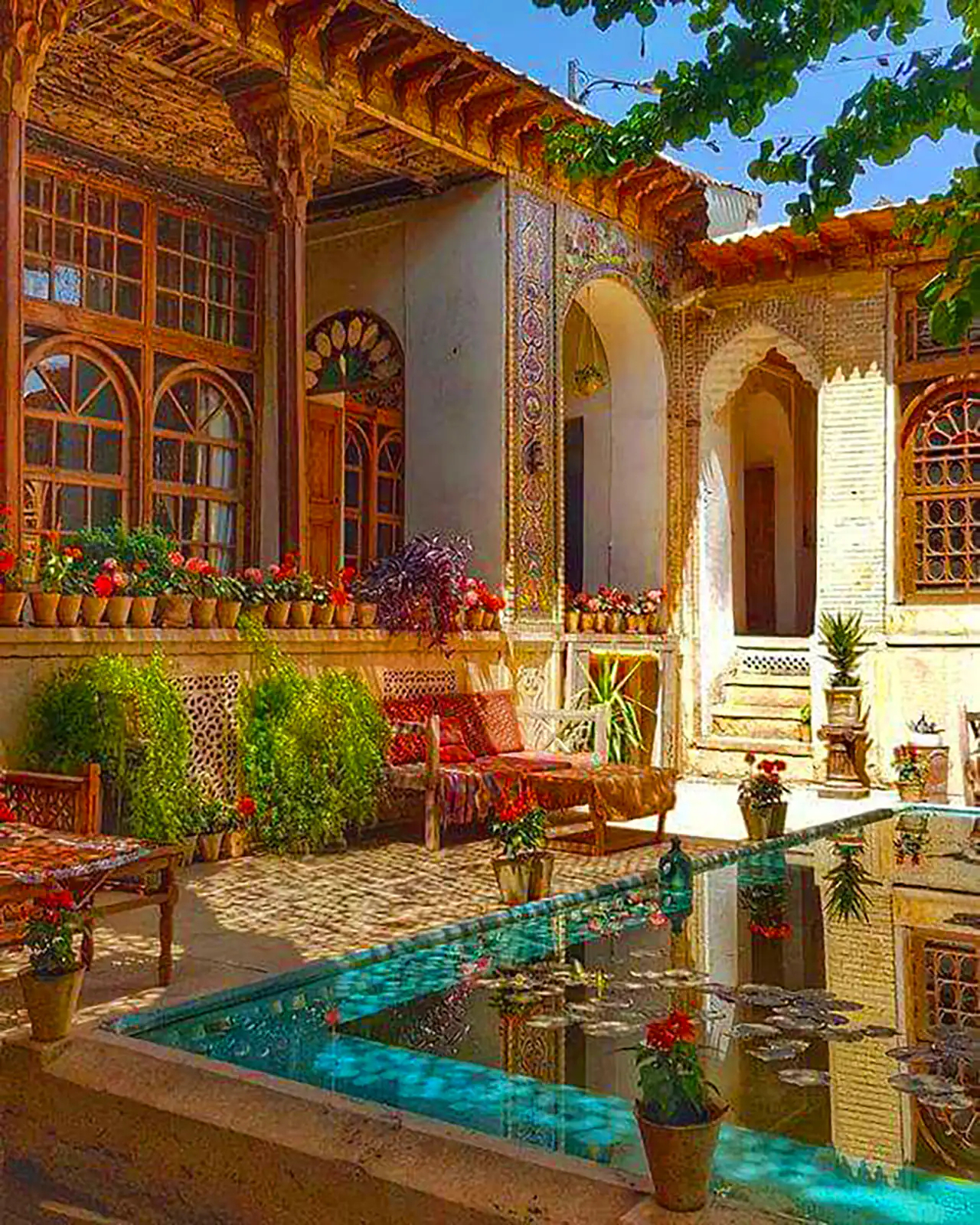 معماری سنتی خانه های ایرانی