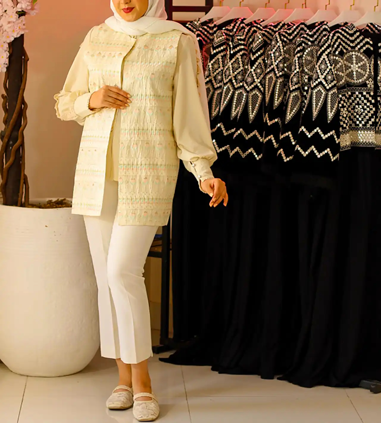 مانتو پوشیده شیک و دلنشین 