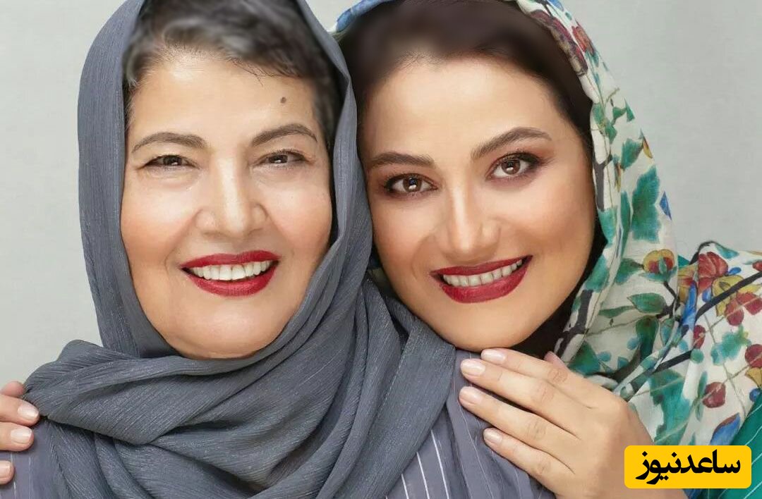 شبنم مقدمی و مادرش