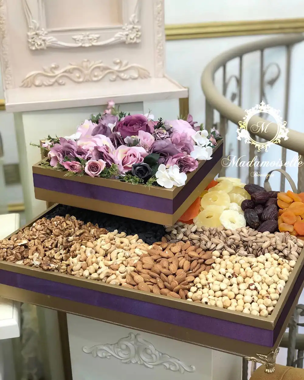 تزیین آجیل و میوه عروس