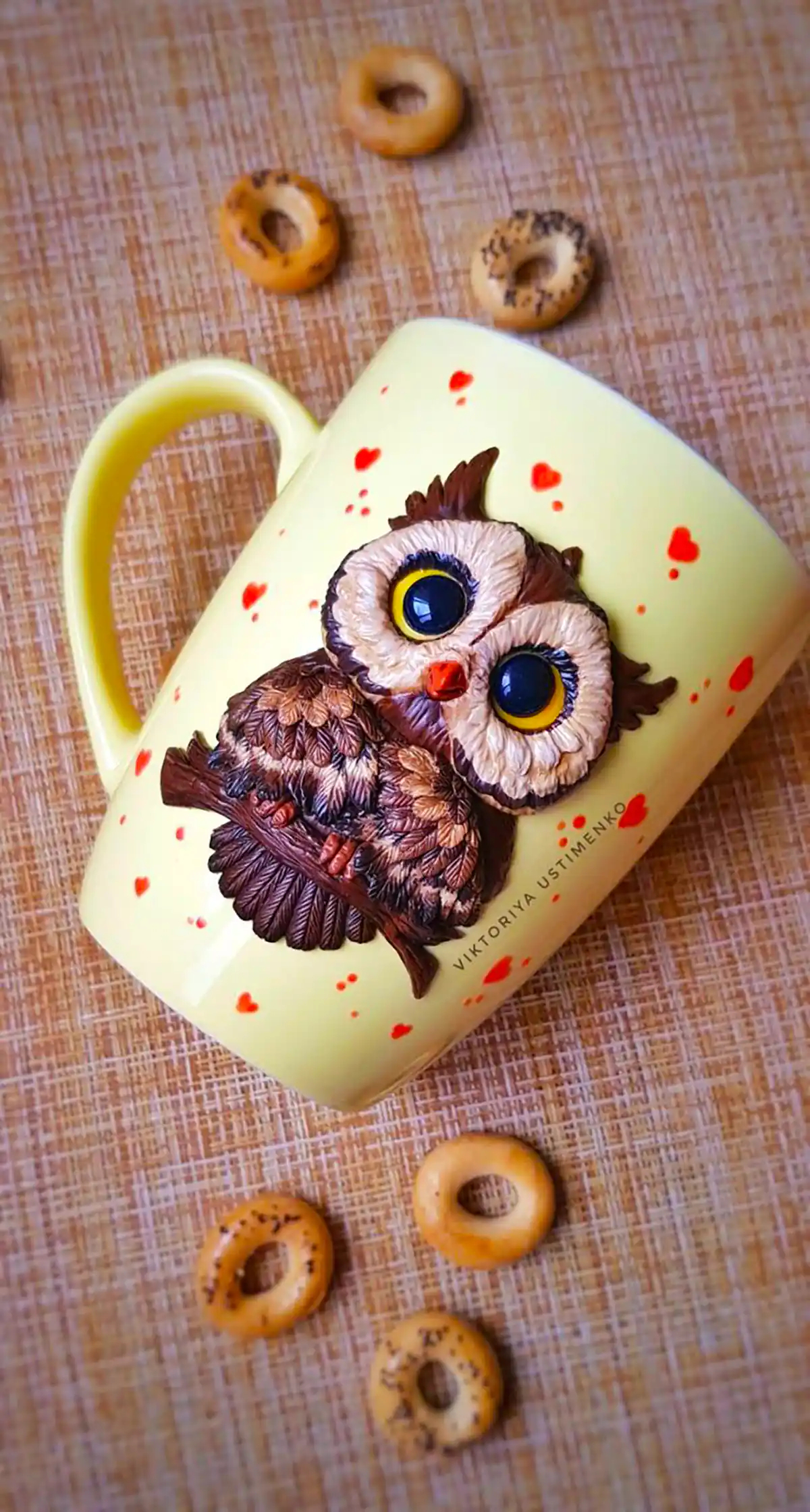 ماگ فانتزی طرح جغد