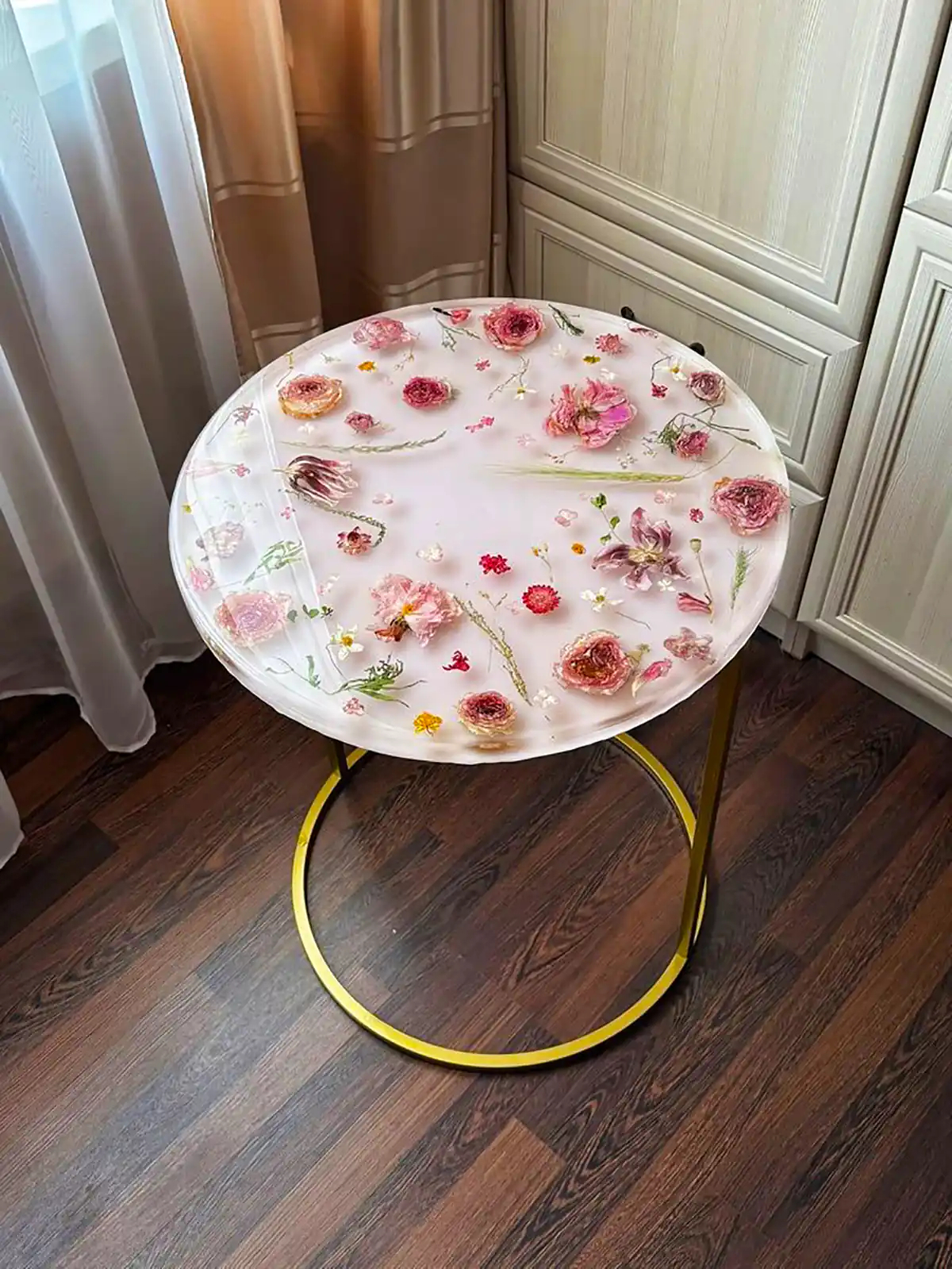 میز عسلی رزینی شیک