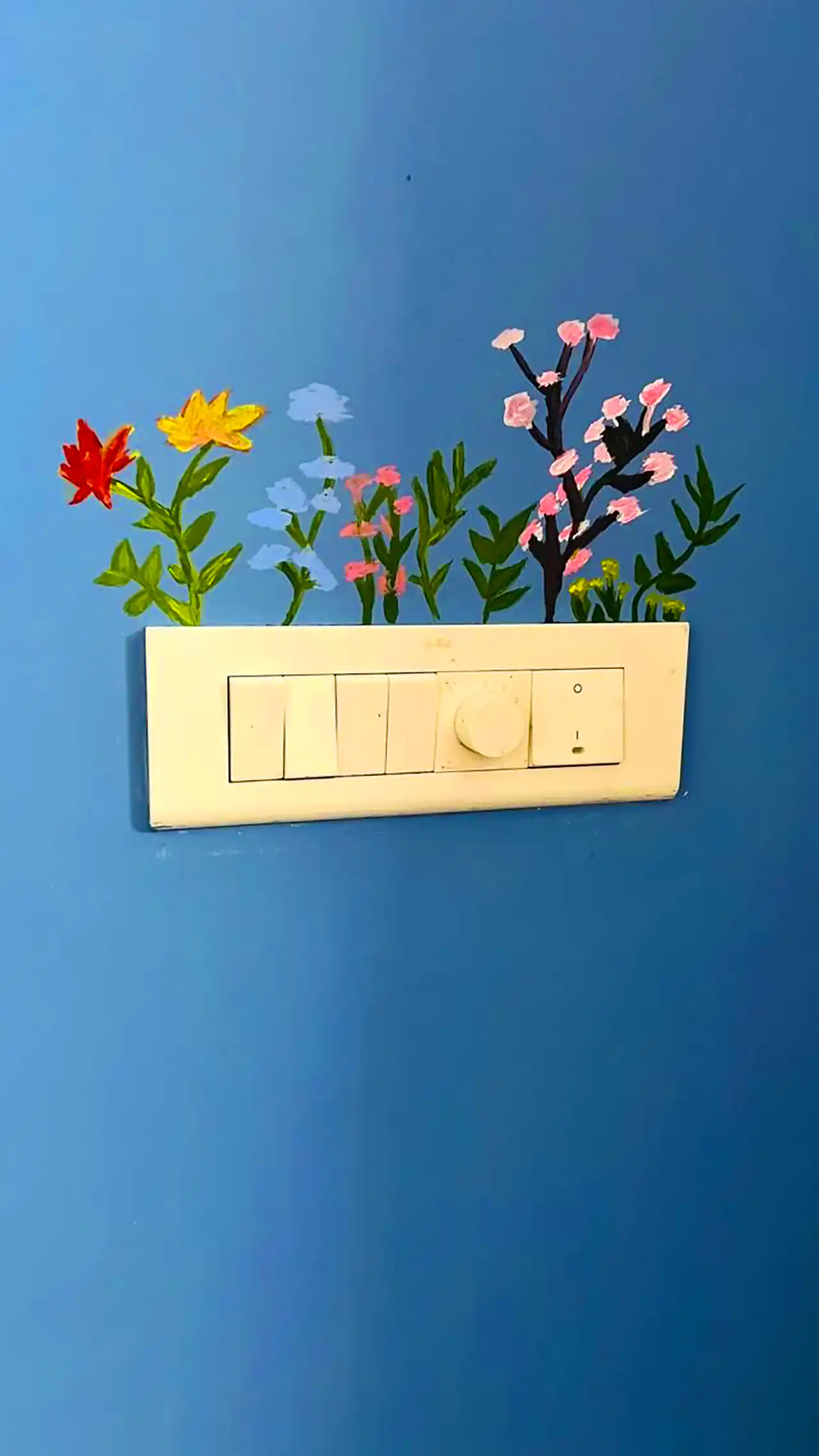 نقاشی روی کلید و پریز