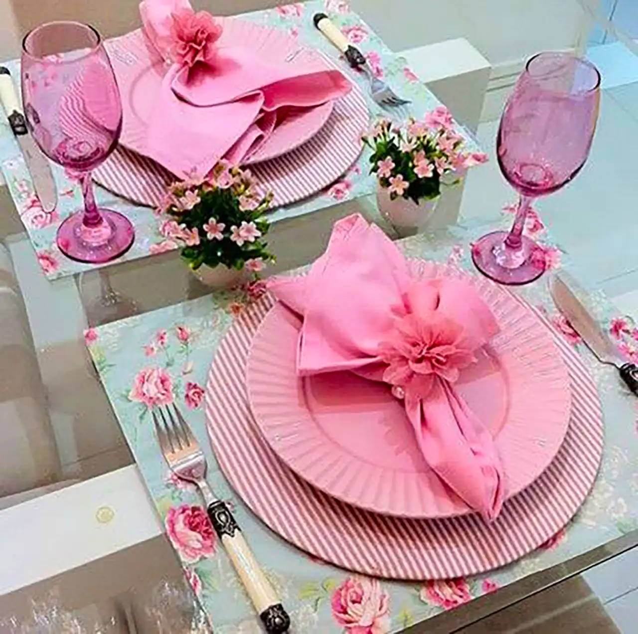 دستمال بشقاب برای پذیرایی