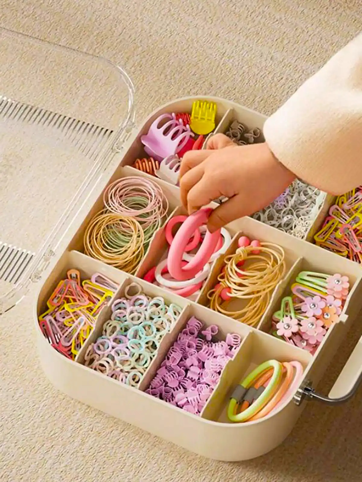 باکس گیره مو فانتزی دخترانه