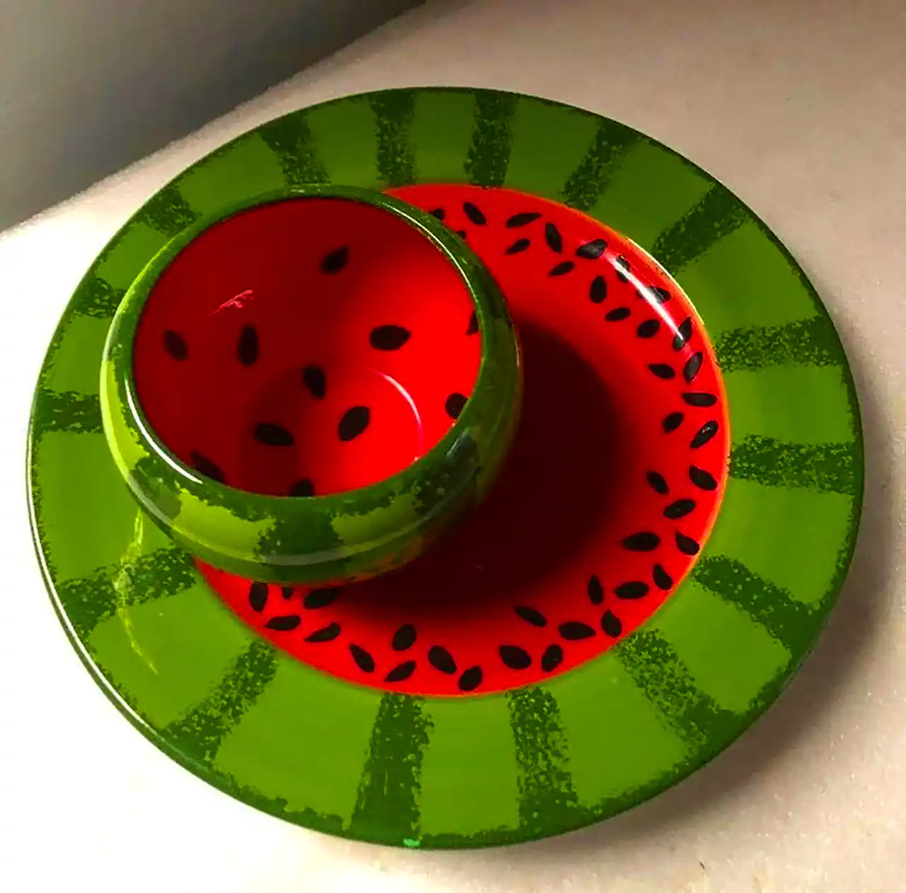 ظروف دکوری یلدایی