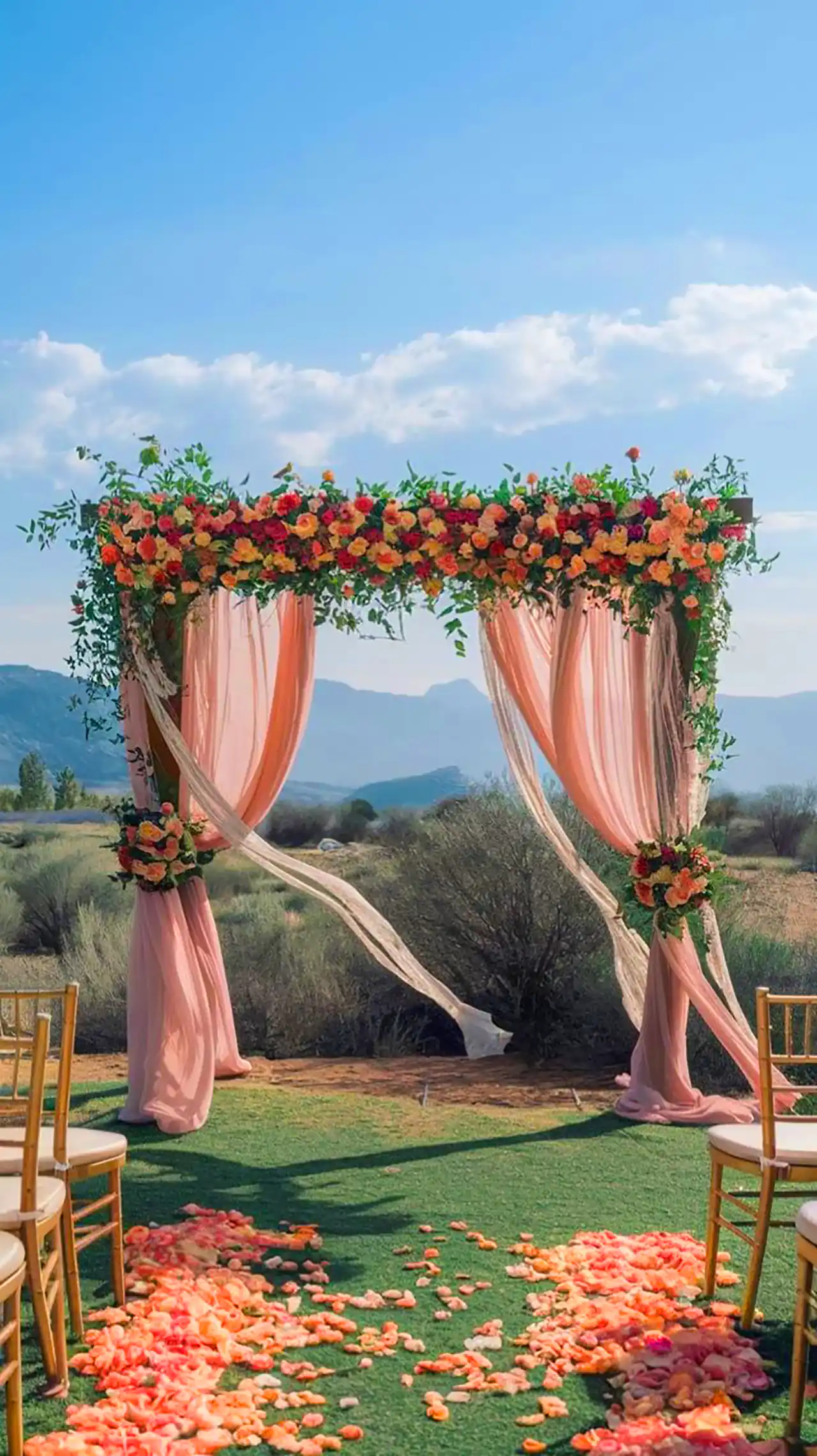 طاق گل برای عکاسی فرمالیته