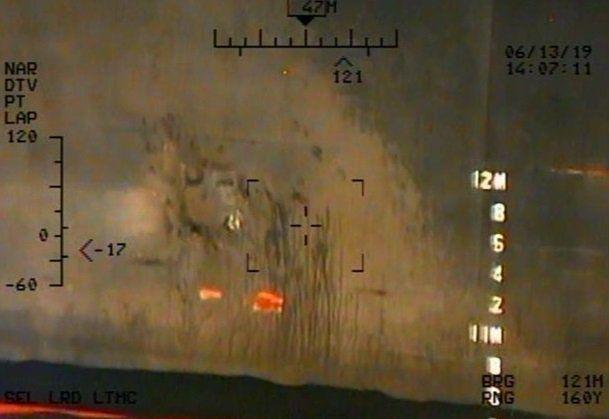 تصاویر جدید آمریکا برای متهم کردن سپاه در قضیه انفجار نفتکش‌ها