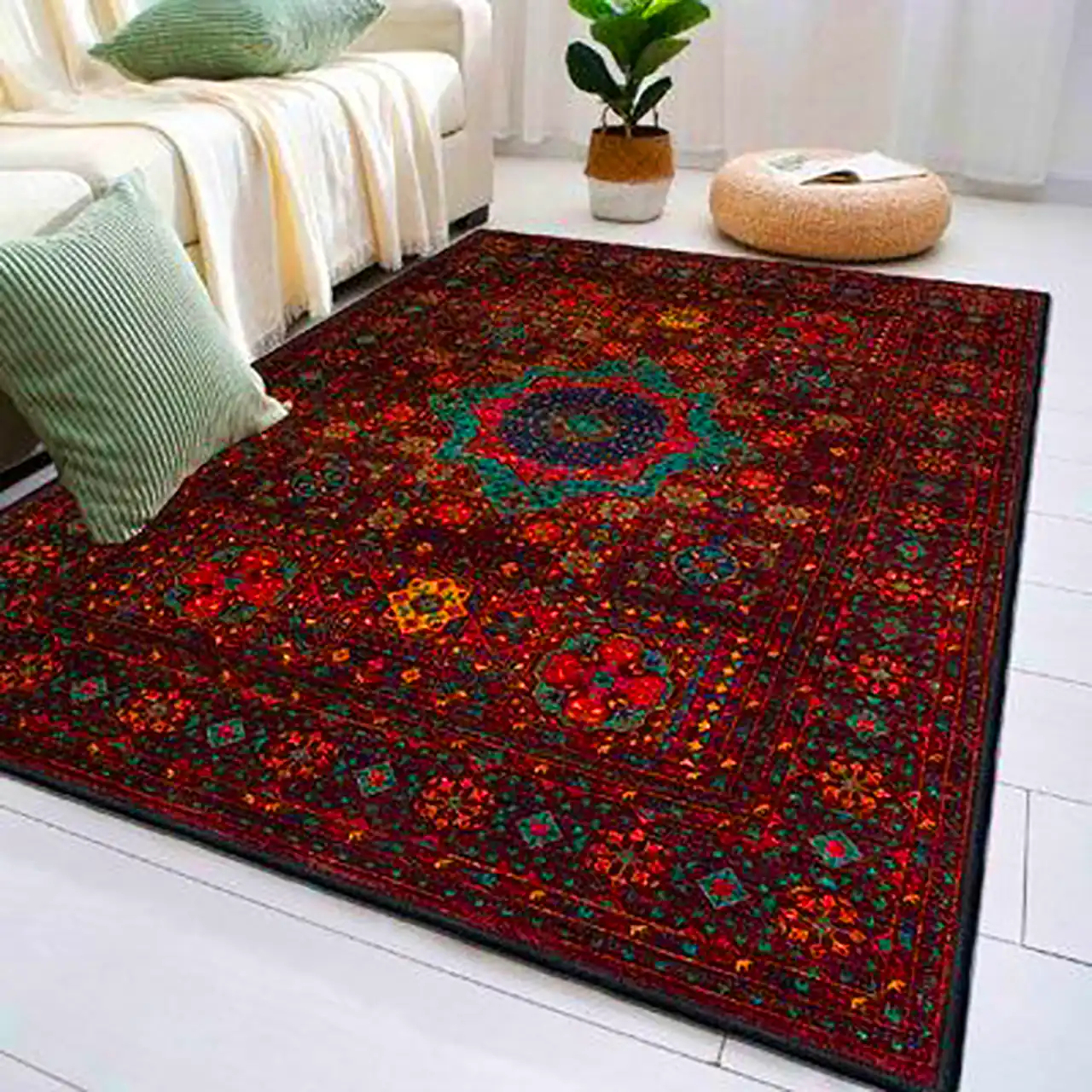 فرش پذیرایی سبک کلاسیک 