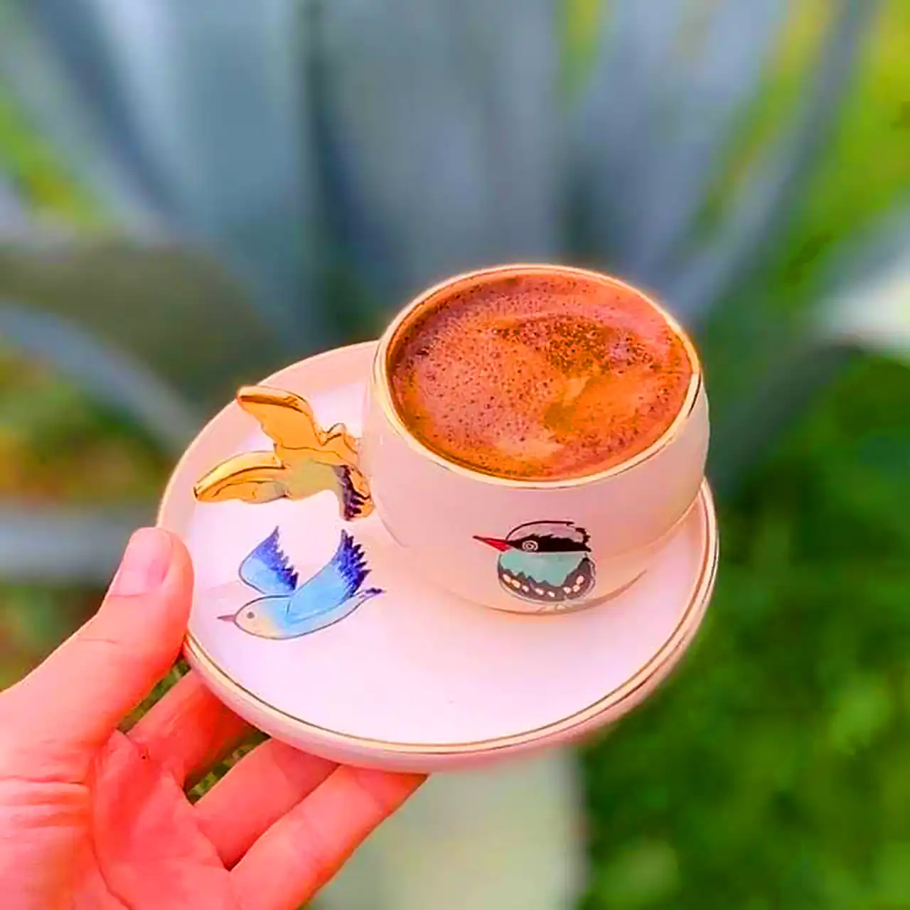 ماگ و زیرماگی سرامیکی