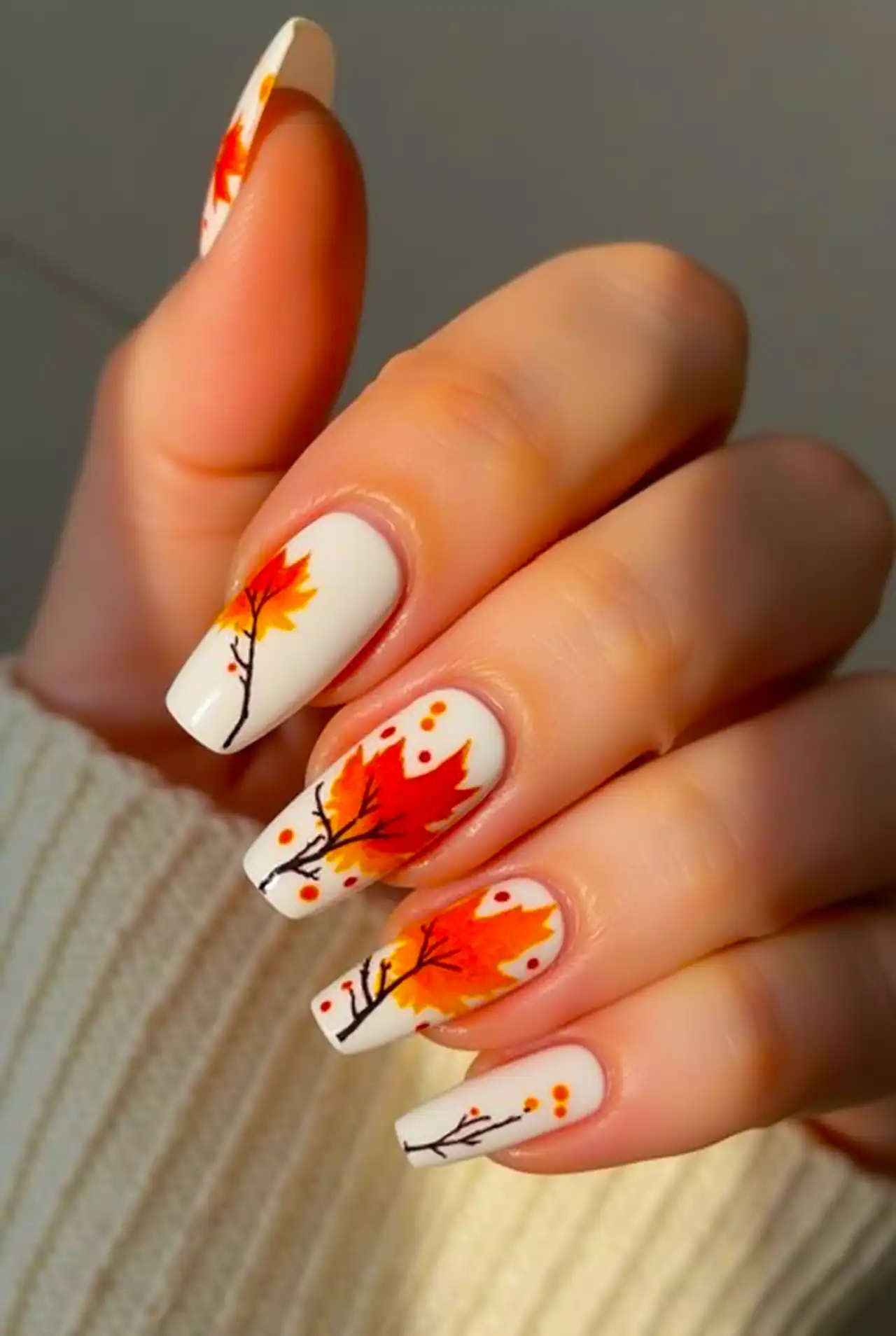 ایدههای جدید برای طرح ناخن پاییزی