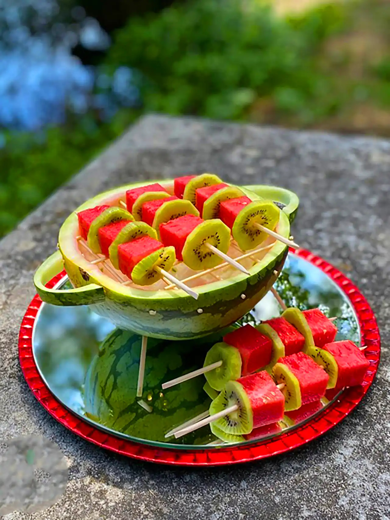 تزئین هندوانه شب چله 