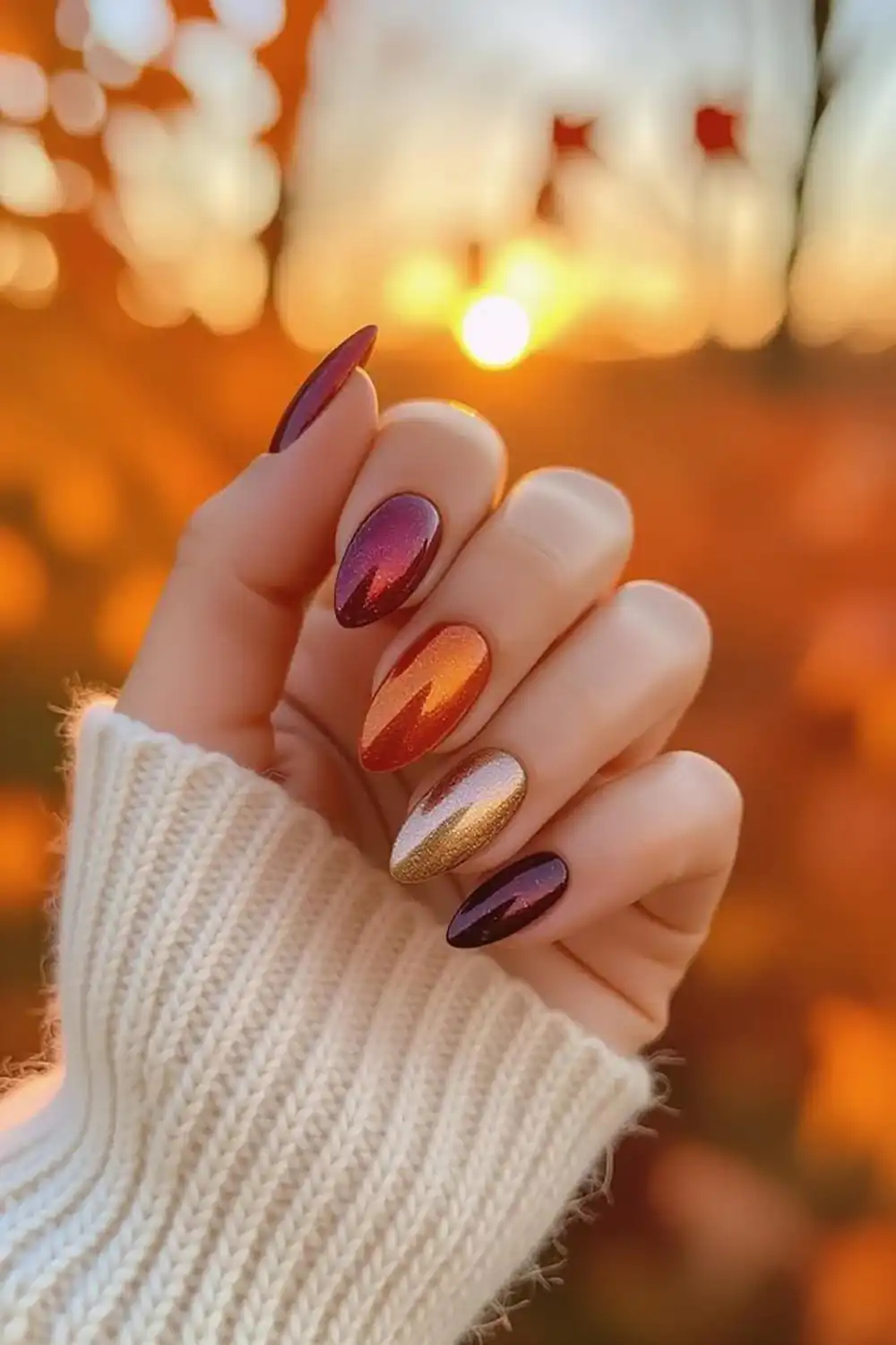 لاک پاییزی شیک