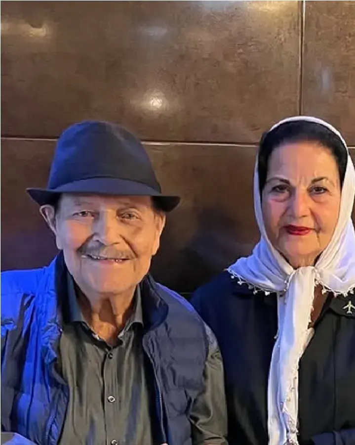 عکس سفر در زمان/ عکس همایون در آخرین ماه های زندگی کنار پوری بنایی؛ بهار 1404