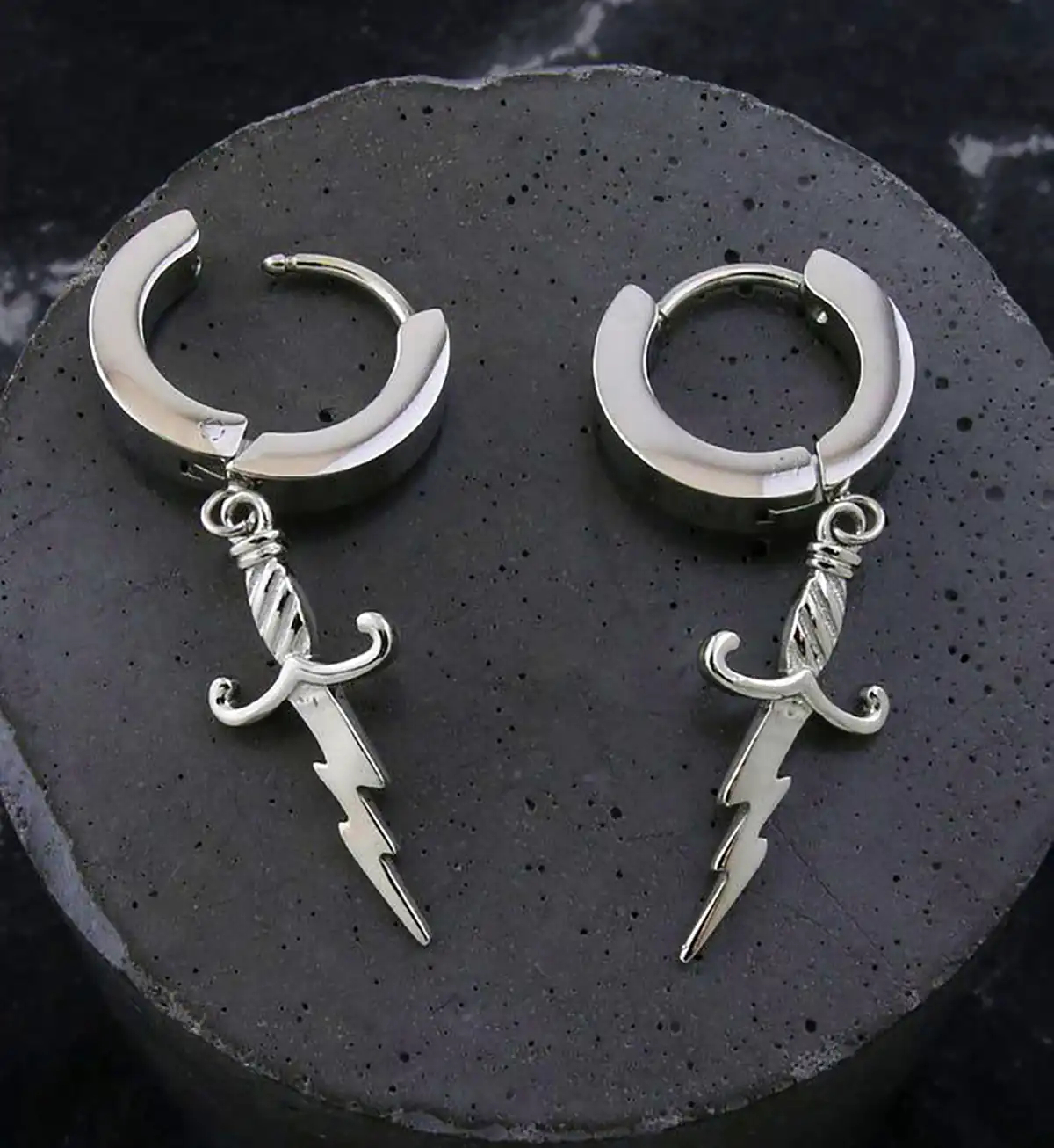 گوشواره نقره فشن