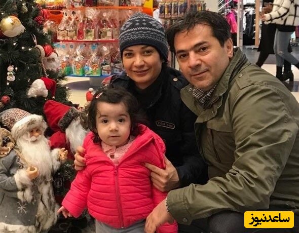 نسرین نصرتی درکنار خانواده