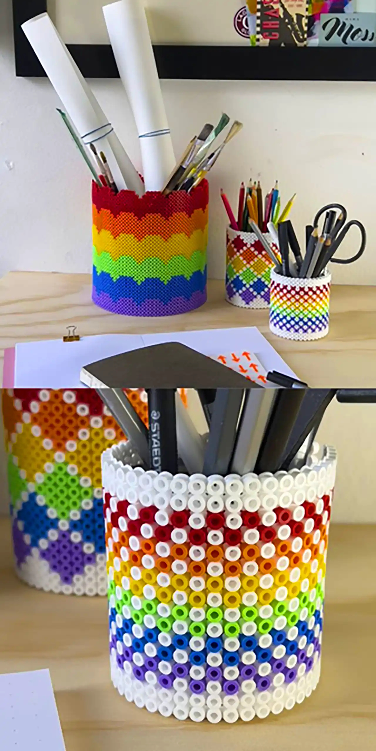 جامدادی رومیزی دستساز