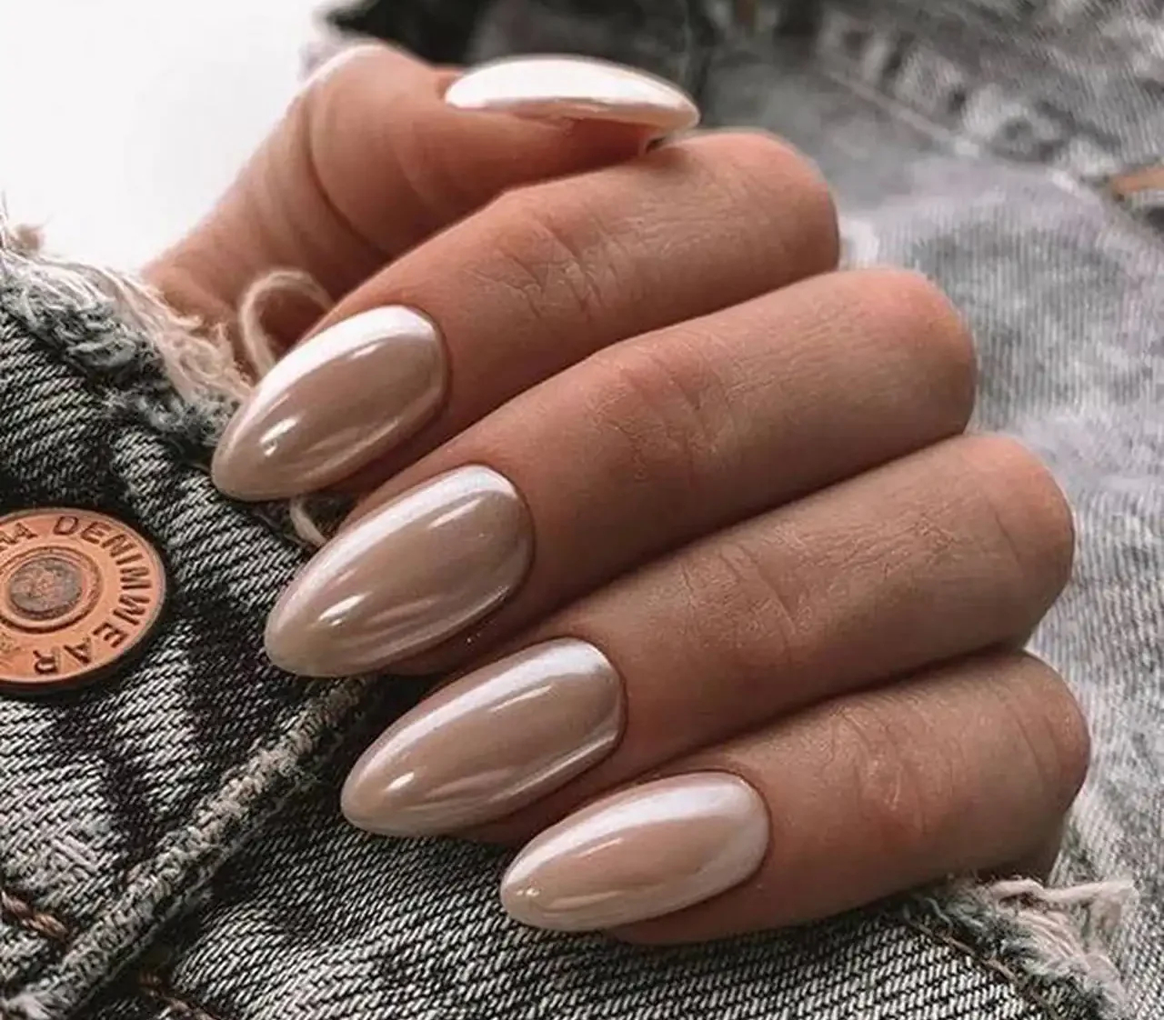 ناخن مدل آینه ای + زیباترین مدل های ناخن مدل آینه ای ترند امسال