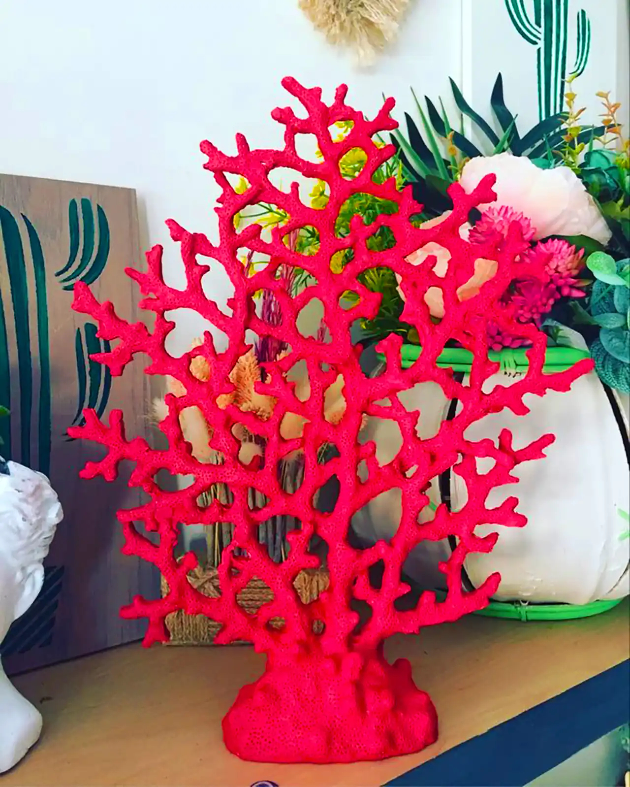 چراغ رومیزی طرح مرجان دریایی