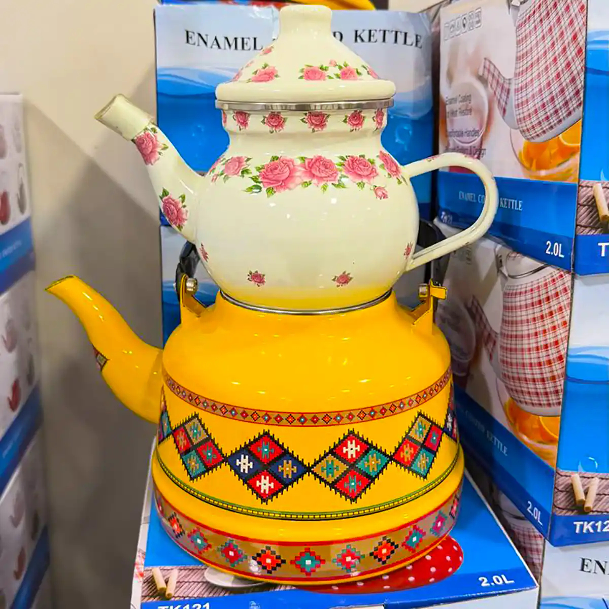 کتری قوری جدید جهیزیه