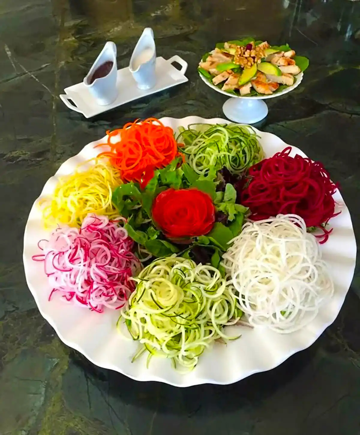 دیزاین رنگی سالاد