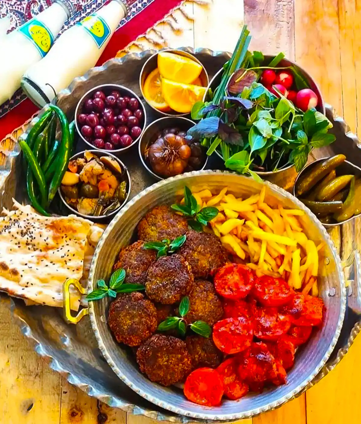 دیزاین کباب تابه ای