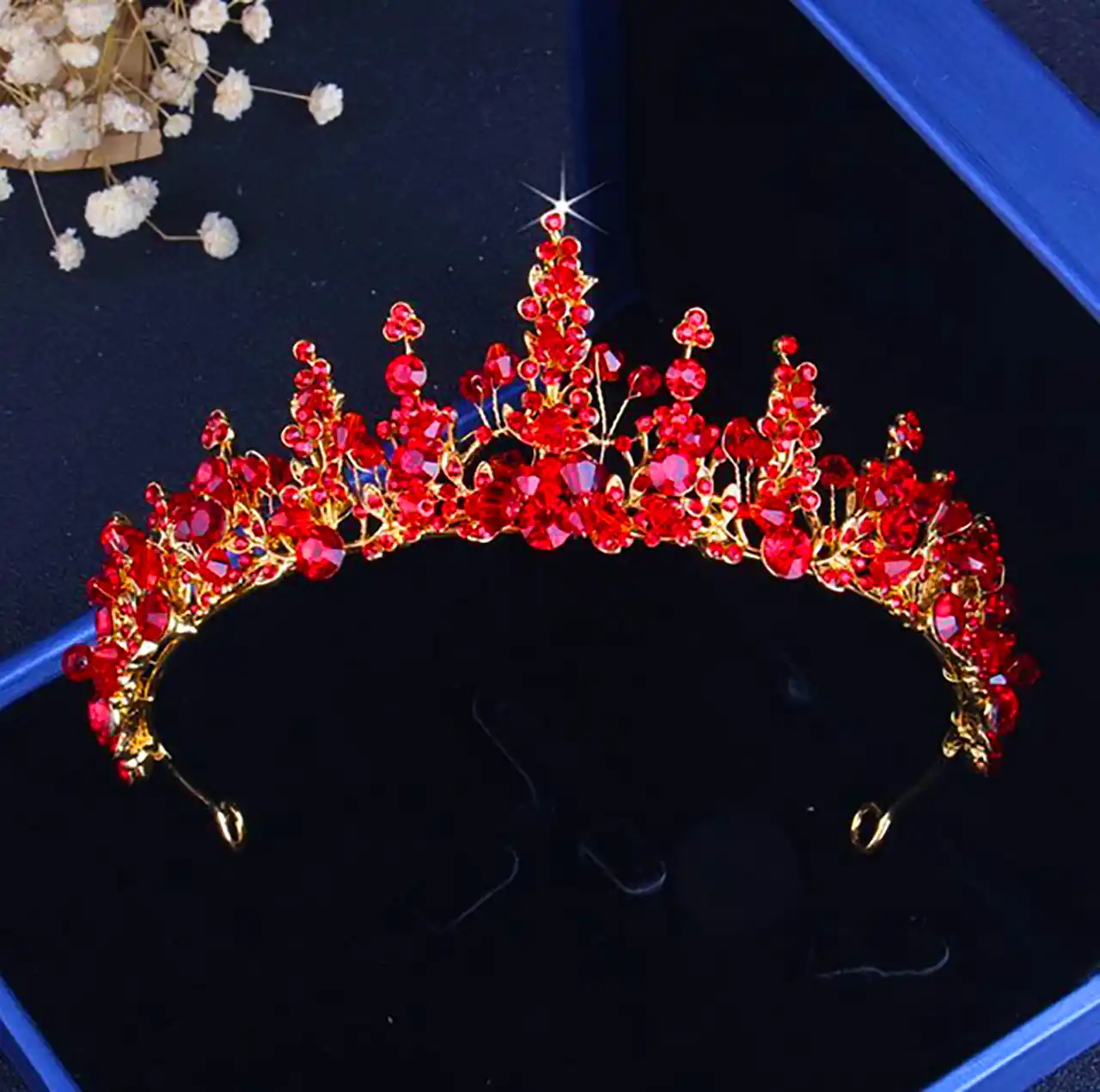 تاج سلطنتی عروس قرمز 