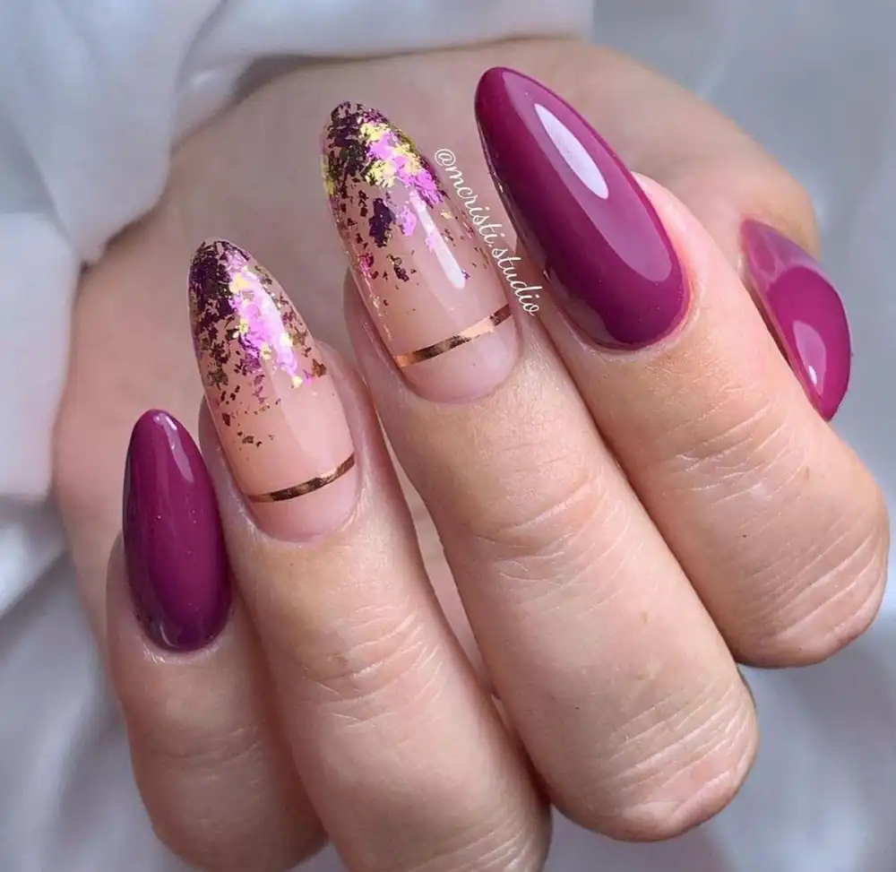 مدل ناخن براق