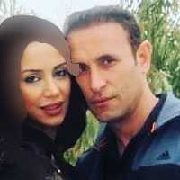 یحیی گل محمدی و همسرش