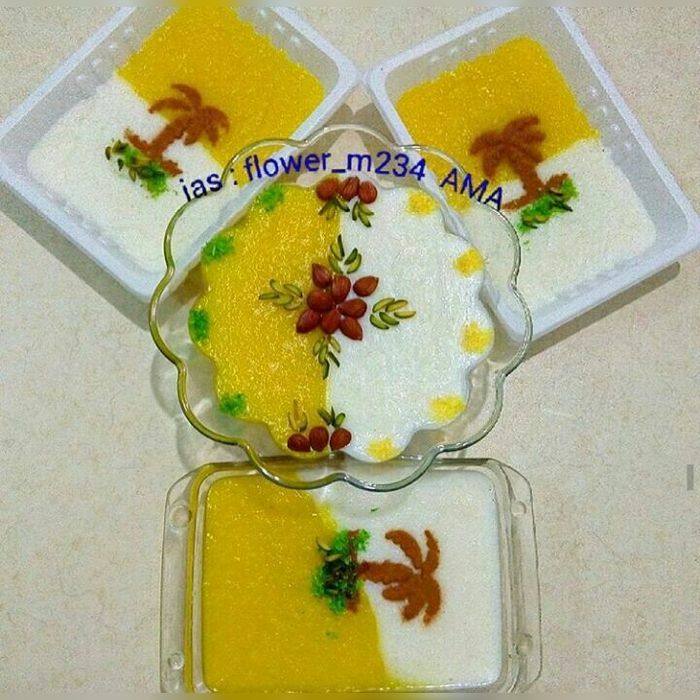 مدل تزیین شله زرد 1401