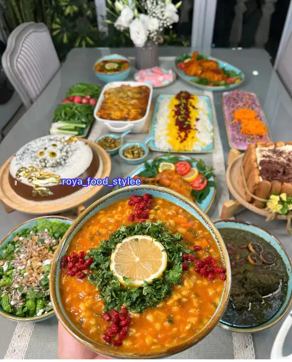 دیزاین غذای ایرانی