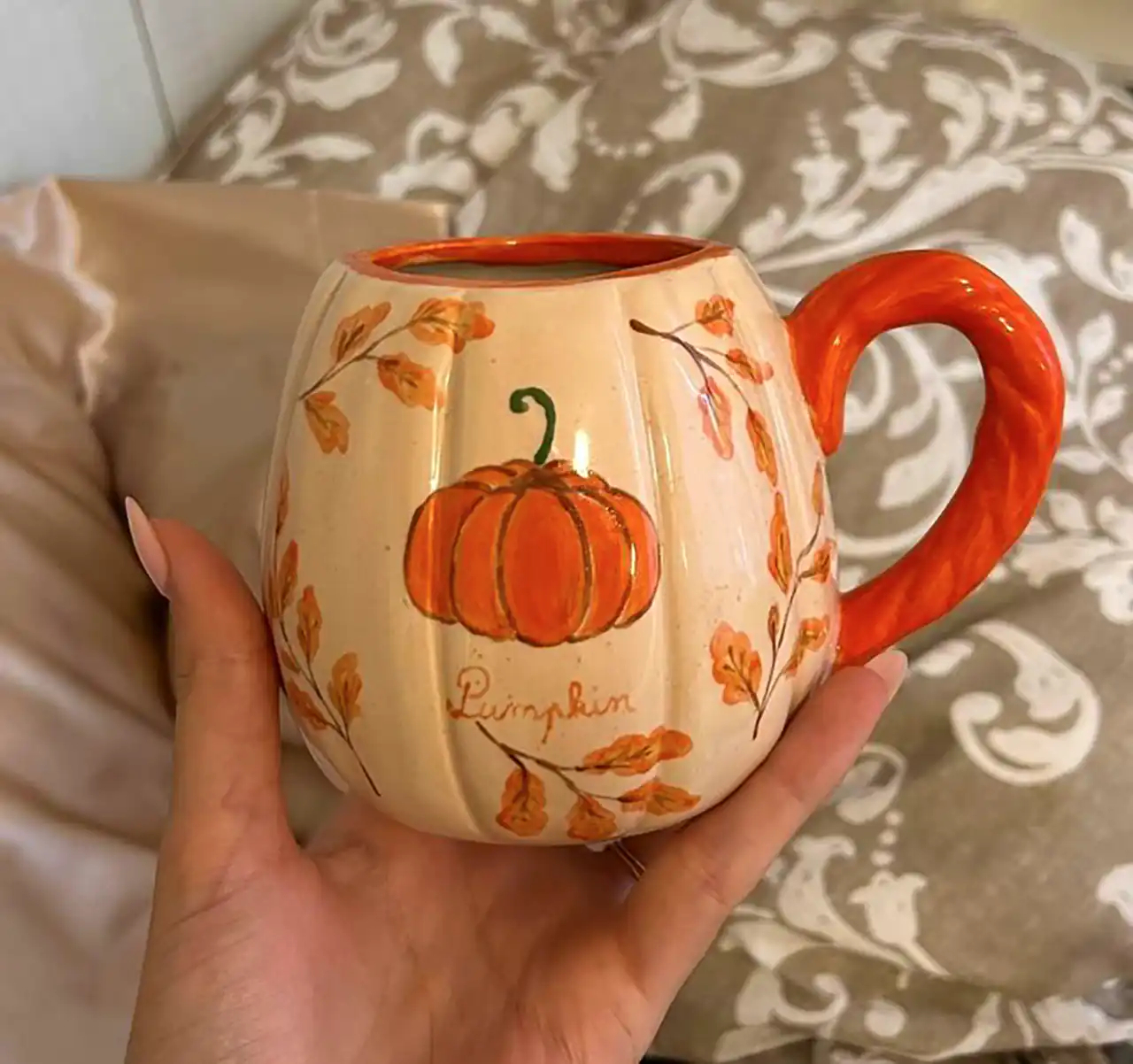 ماگ سرامیکی طرح پاییزی