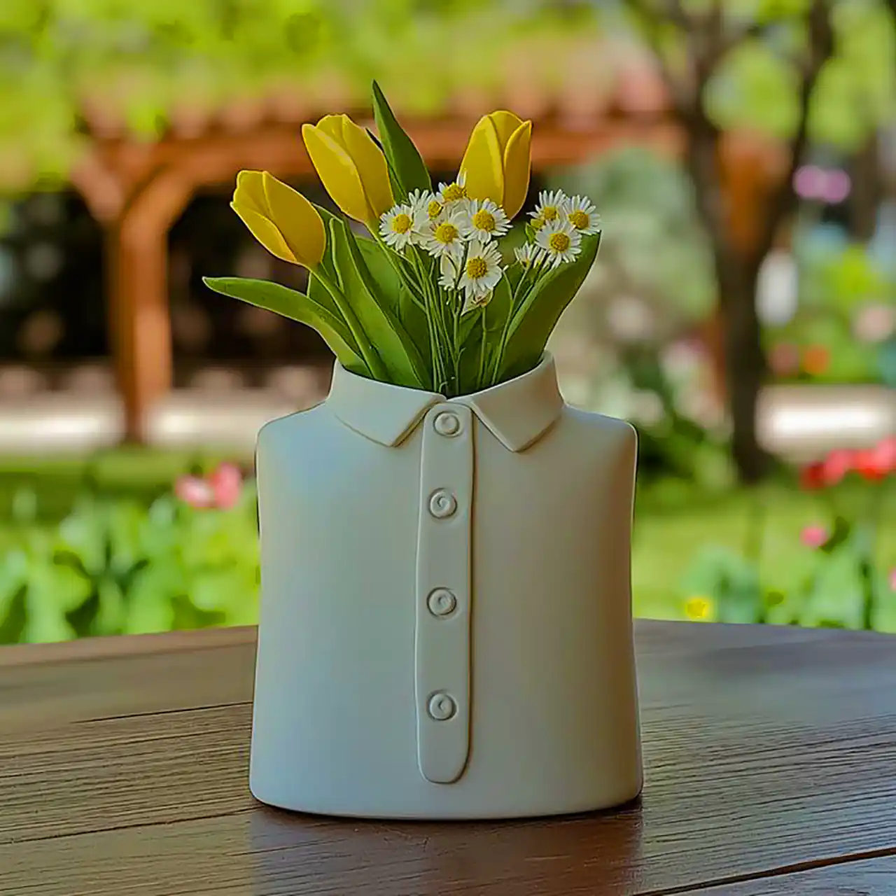 مدل گلدان دکوری با طرح خاص