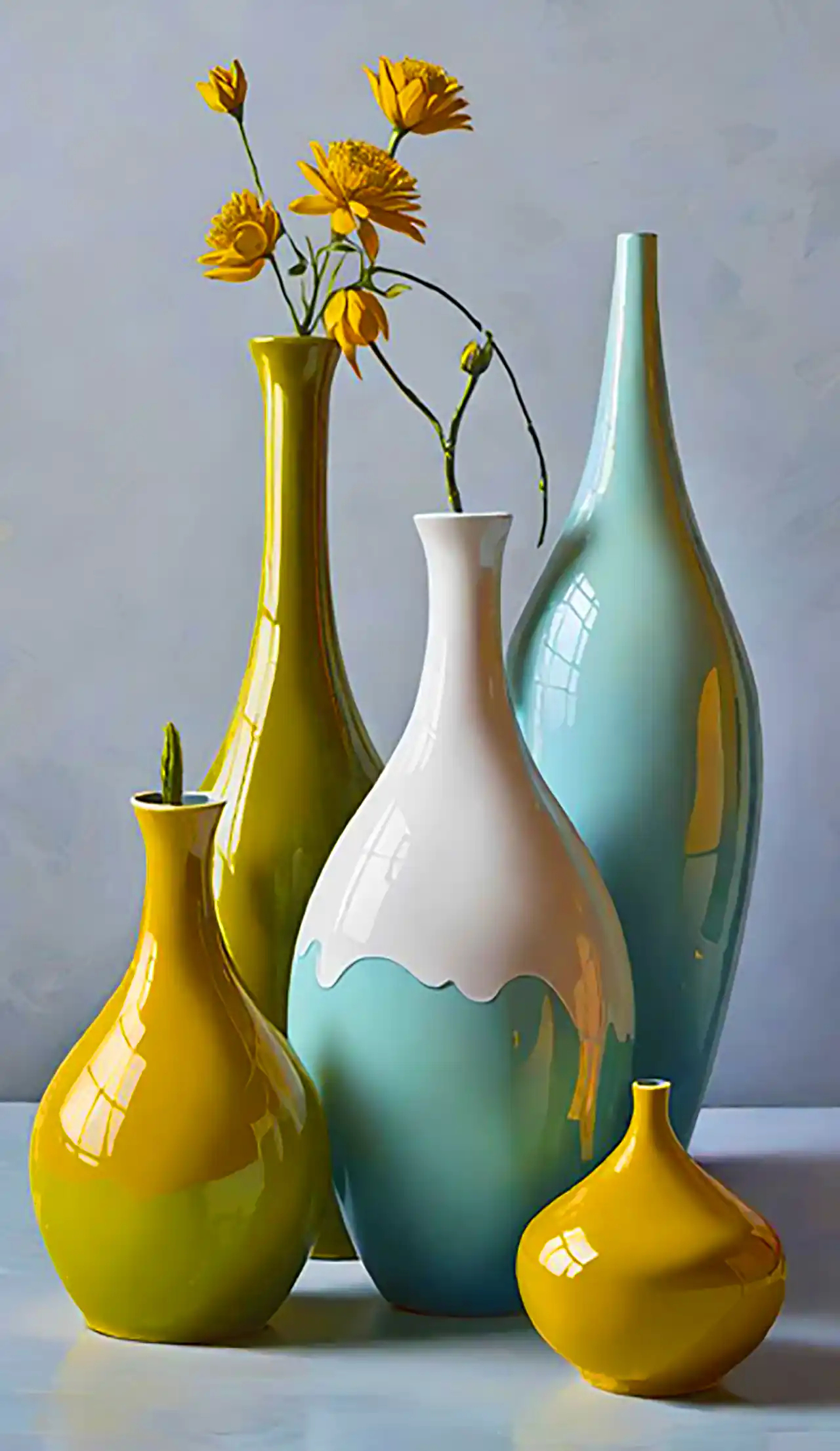 گلدان زینتی دکوری 