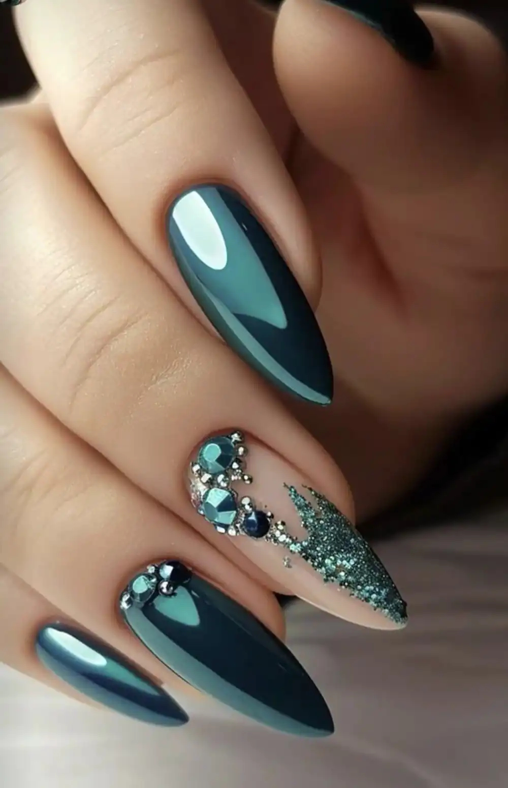 مدل ناخن براق