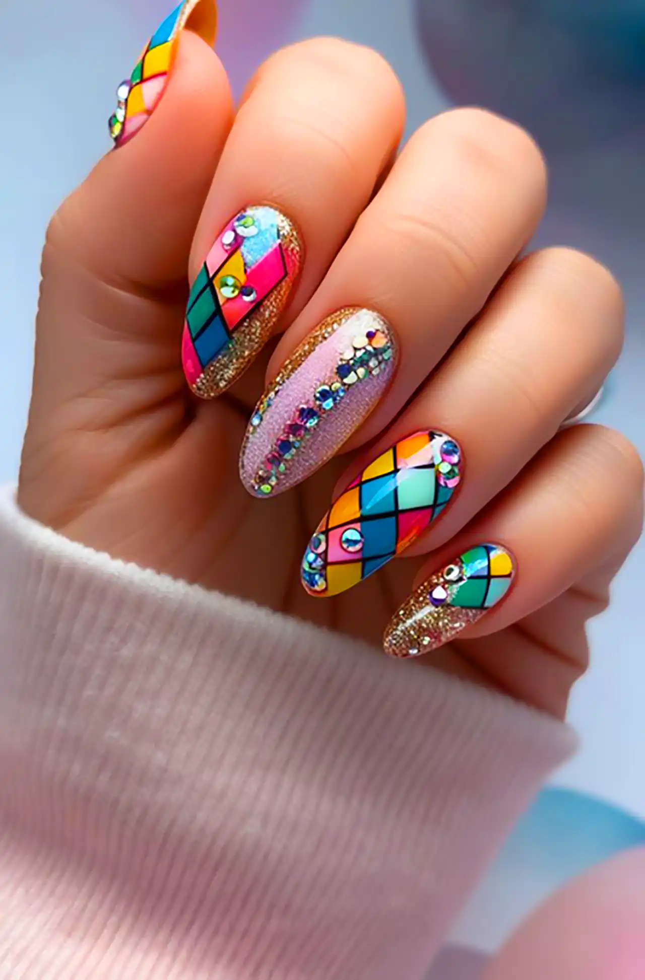 دیزاین ناخن فانتزی