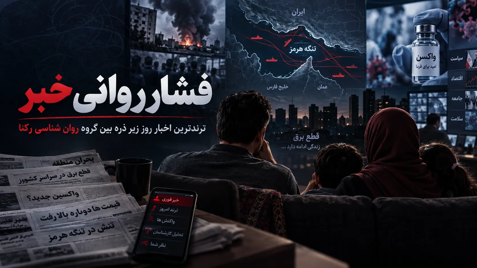فشار روانی خبر