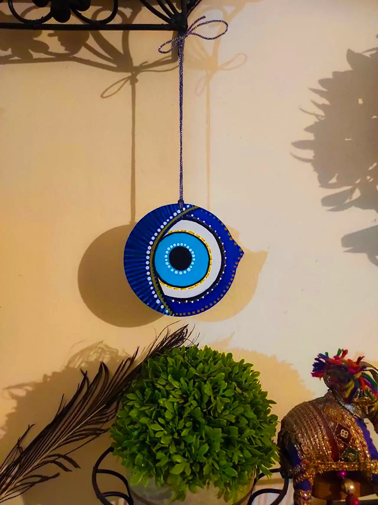 دیوارکوب فانتزی چشم نظر