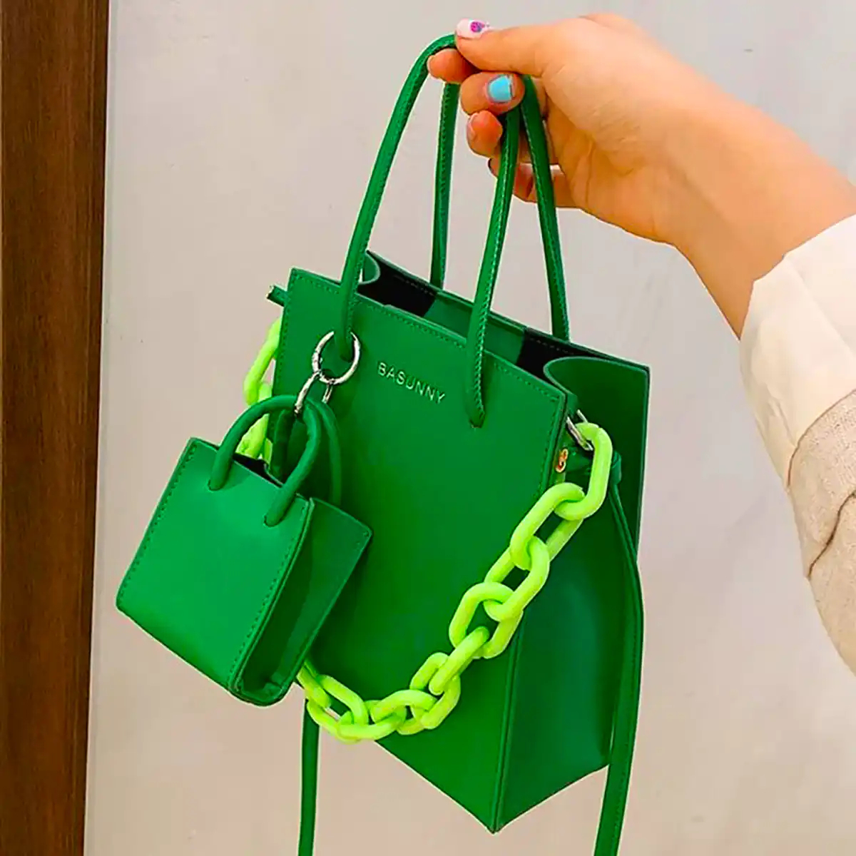 کیف سبز درباری