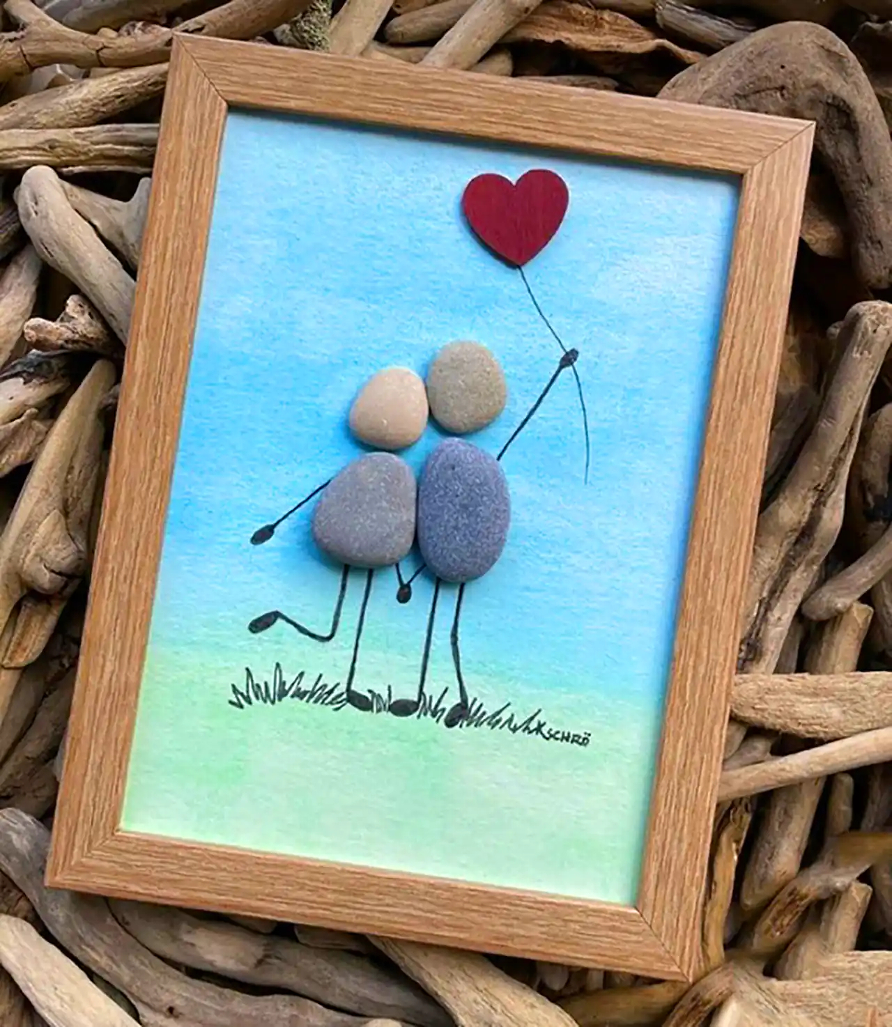 تابلوهای عاشقانه دست ساز