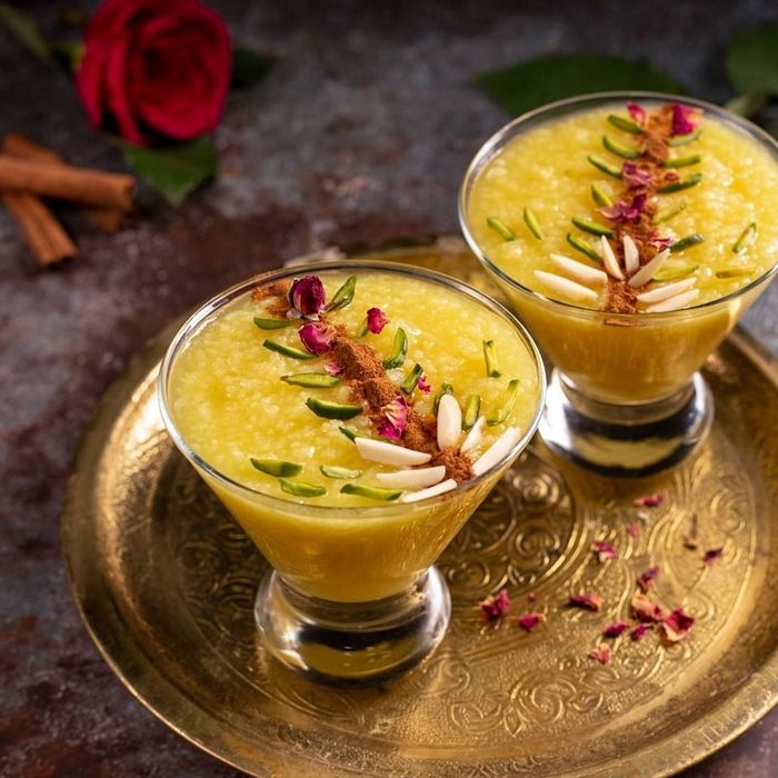 مدل تزیین شله زرد 1401