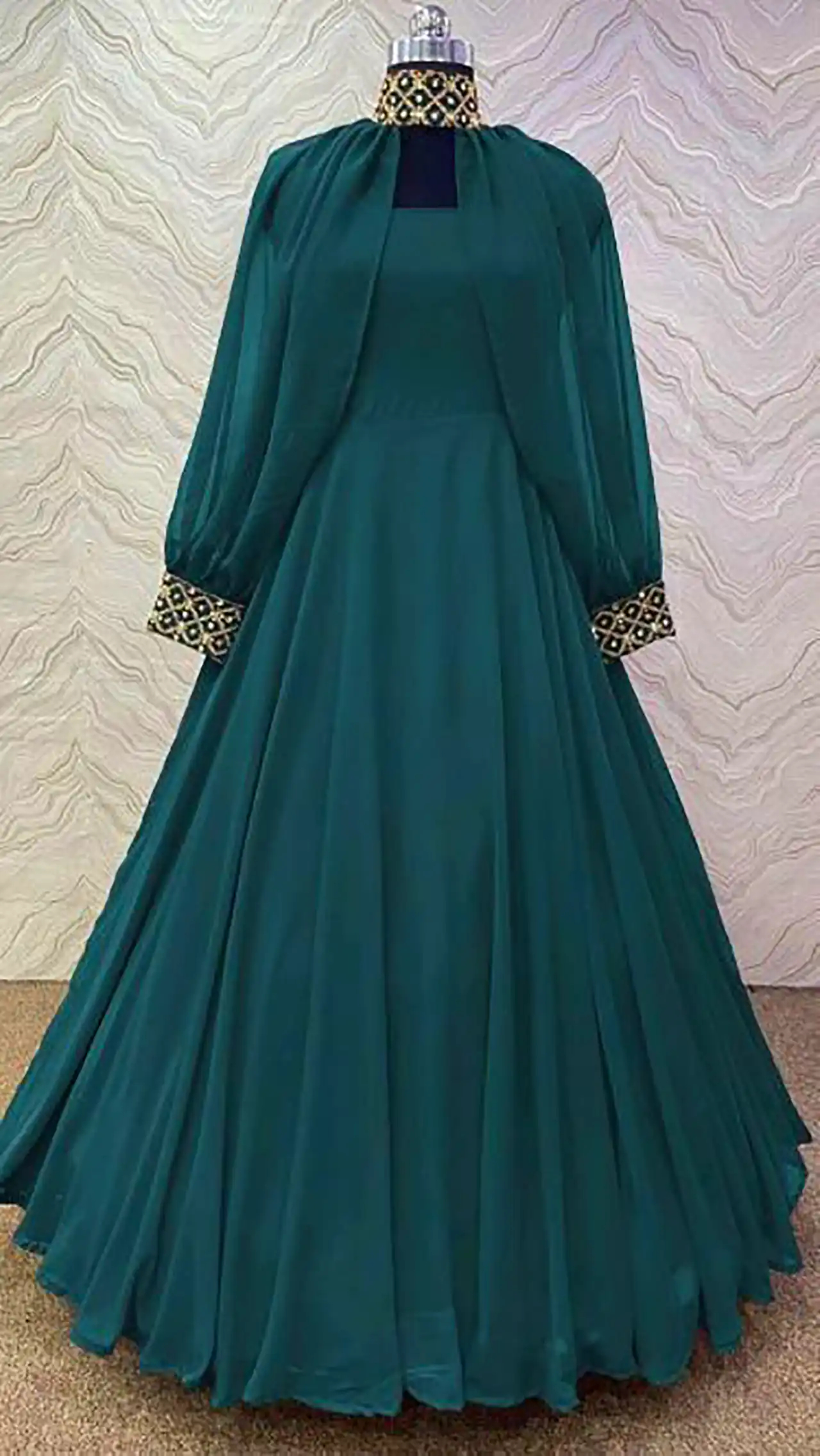 پیراهن مجلسی کله غازی شیک