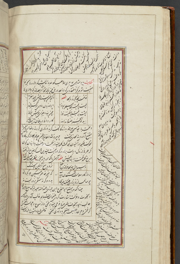 کلیات شیخ سعدی علیه الرحمه به خط محمد حسینی اصفهانی - گلستان مورخ 1259 هجری قمری
