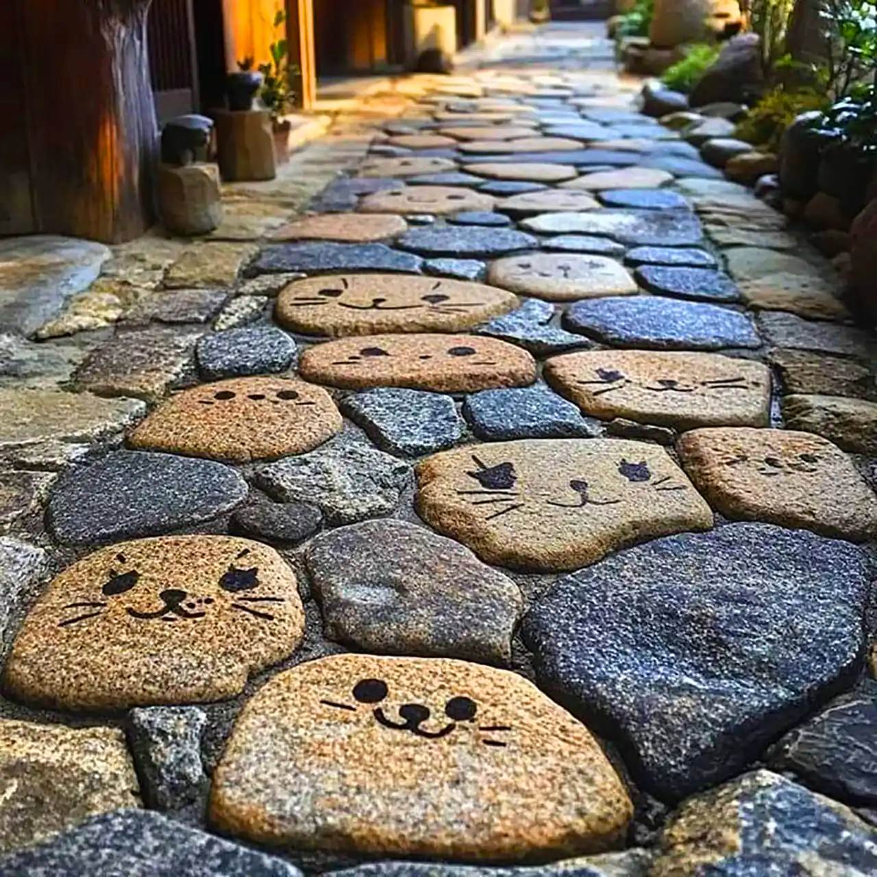 مدل جدید سنگفرش باغی 